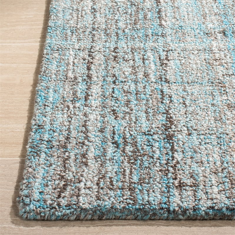 Safavieh Abstract 8' X 10' Hand Tufted Rug in Blue