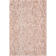 Safavieh Abstract 4' X 6' Hand Tufted Wool Rug in Beige and Rust