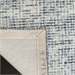 Safavieh Abstract 6' X 9' Hand Tufted Wool Rug in Blue and Charcoal