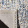 Safavieh Abstract 6' X 9' Hand Tufted Wool Rug in Dark Blue and Rust