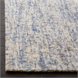 Safavieh Abstract 6' X 9' Hand Tufted Wool Rug in Dark Blue and Rust