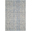 Safavieh Abstract 6' X 9' Hand Tufted Wool Rug in Dark Blue and Rust