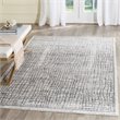 Safavieh Adirondack 8' X 8' Round Rug in Silver and Ivory