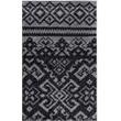 Safavieh Adirondack 4' X 4' Square Rug in Silver and Black