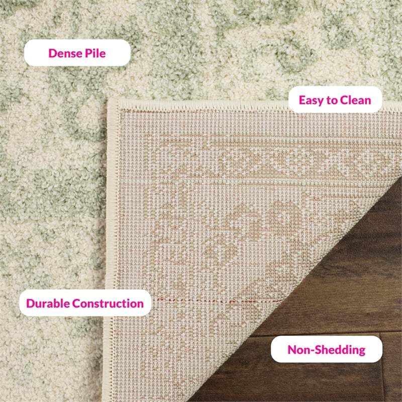 Safavieh Adirondack 8' X 8' Square Rug in Ivory and Sage