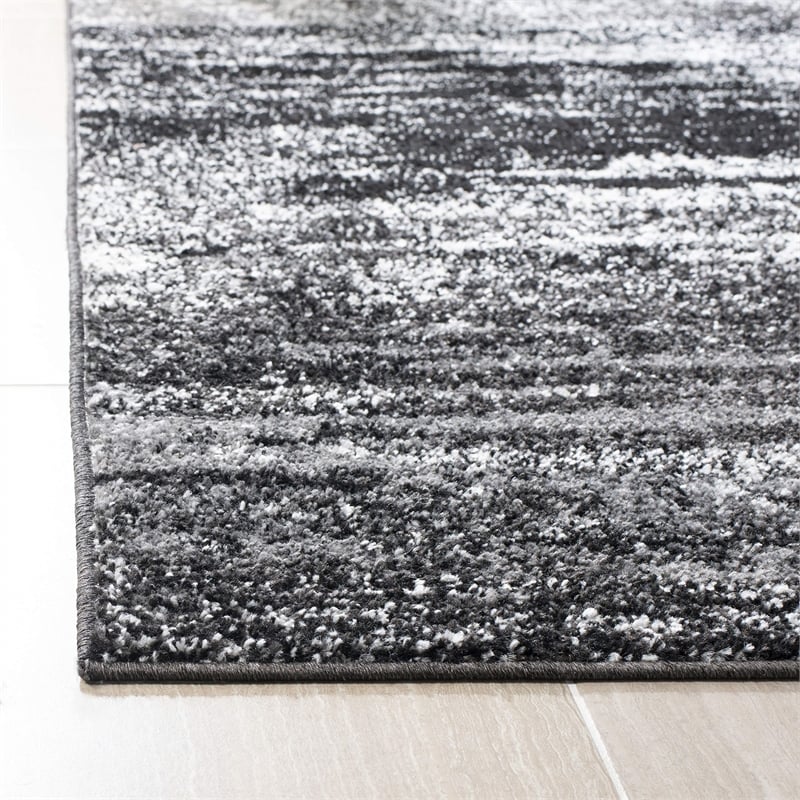 Safavieh Adirondack 11' X 15' Rug in Silver and Black