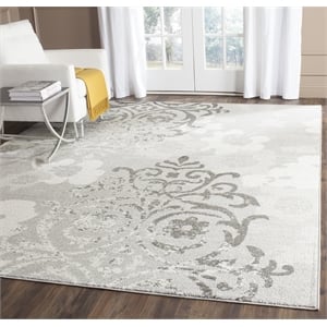Safavieh Adirondack 12' X 18' Rug in Silver and Ivory