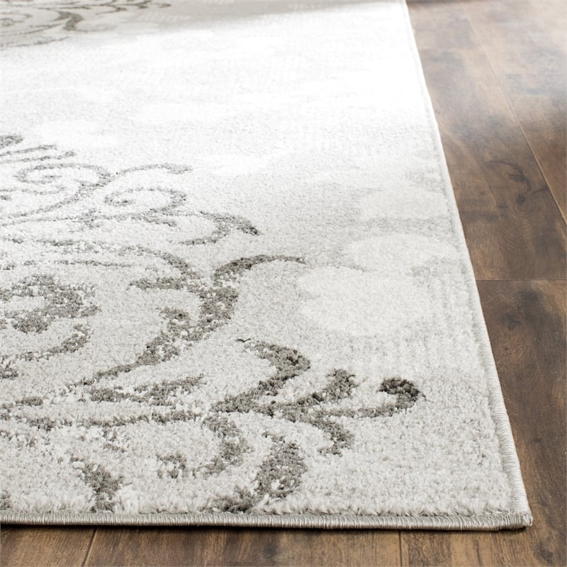Safavieh Adirondack 12' X 18' Rug in Silver and Ivory
