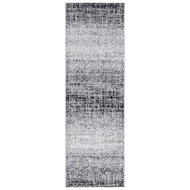 Safavieh Adirondack 4' X 4' Square Rug in Silver and Black