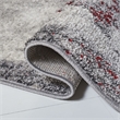 Safavieh Adirondack 4' X 4' Square Rug in Silver and Black