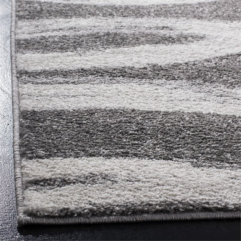 Safavieh Adirondack 9' X 12' Rug in Charcoal and Ivory
