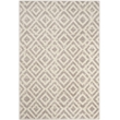 Safavieh Amsterdam 4' X 6' Rug in Ivory and Mauve