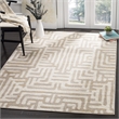 Safavieh Amsterdam 3' X 5' Rug in Ivory and Mauve
