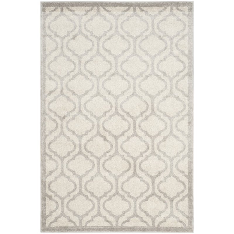 Safavieh Amherst 4' X 6' Rug in Ivory and Light Gray