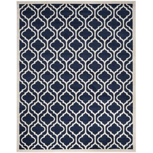 Safavieh Amherst 8' X 10' Rug in Navy and Beige