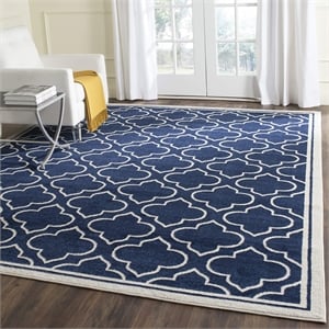Safavieh Amherst 11' X 16' Rug in Navy and Ivory