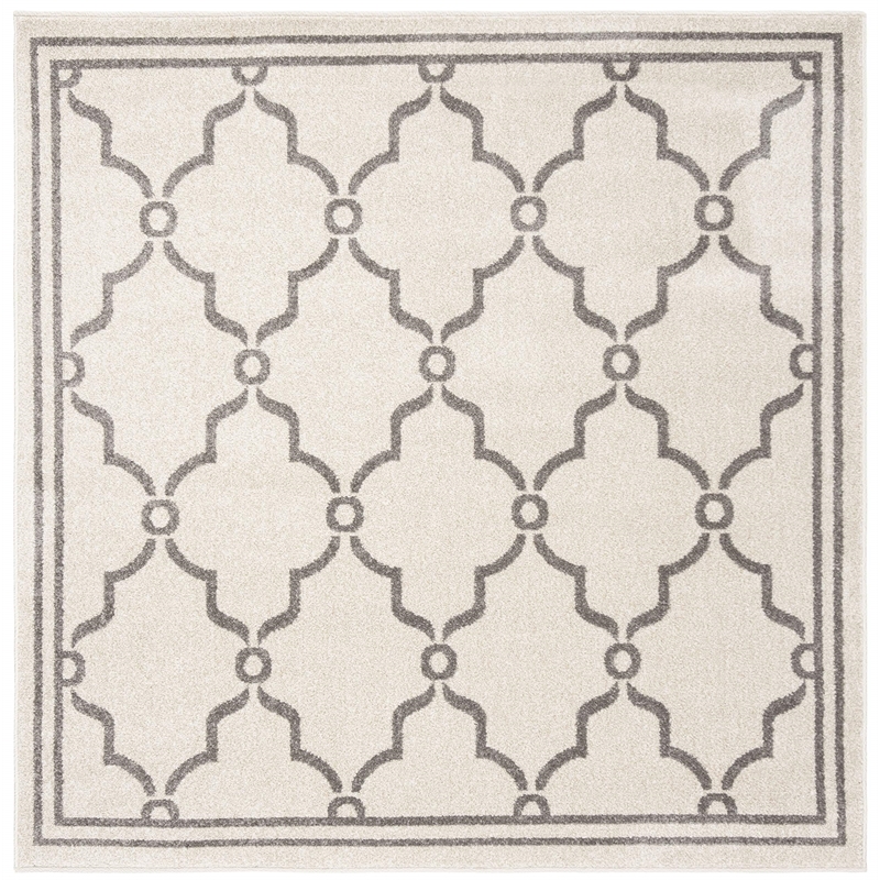 Safavieh Amherst 5' X 5' Square Rug in Ivory and Gray