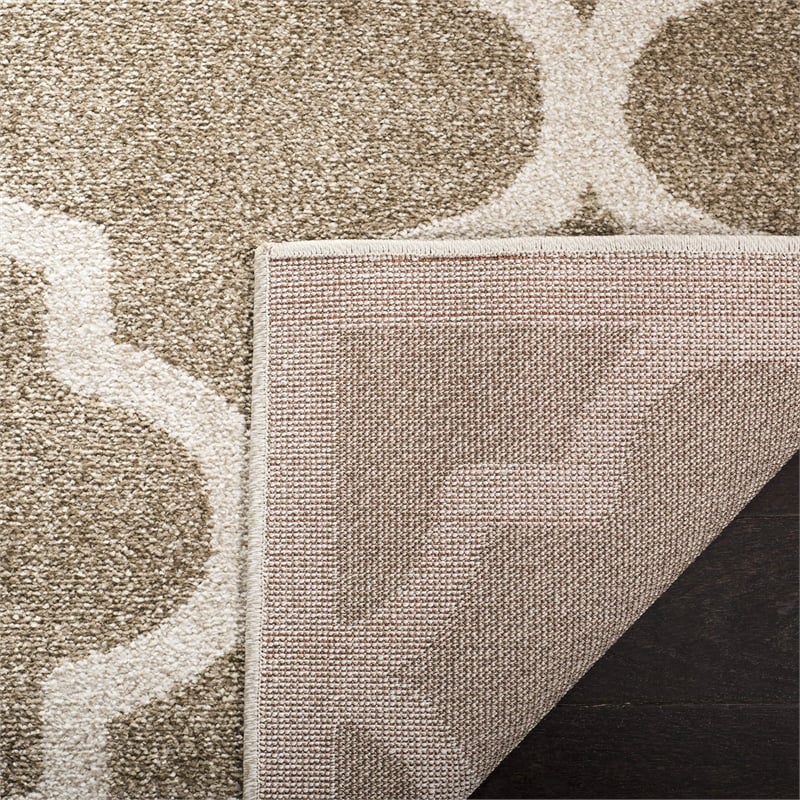 Safavieh Amherst 5' X 5' Square Rug in Wheat and Beige