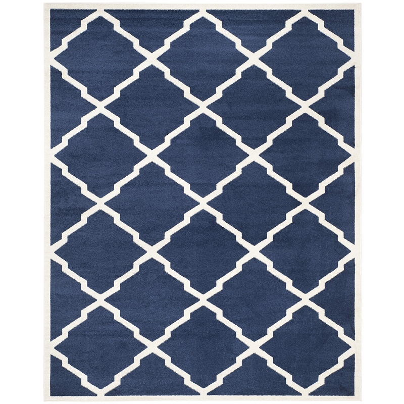 Safavieh Amherst 11' X 16' Rug in Navy and Beige