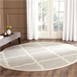 Safavieh Amherst 9' X 9' Square Rug in Wheat and Beige
