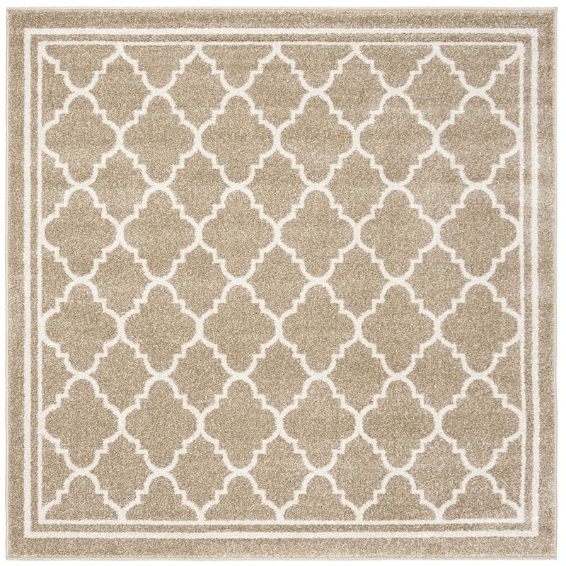 Safavieh Amherst 5' X 5' Square Rug in Wheat and Beige