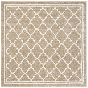 Safavieh Amherst 5' X 5' Square Rug in Wheat and Beige