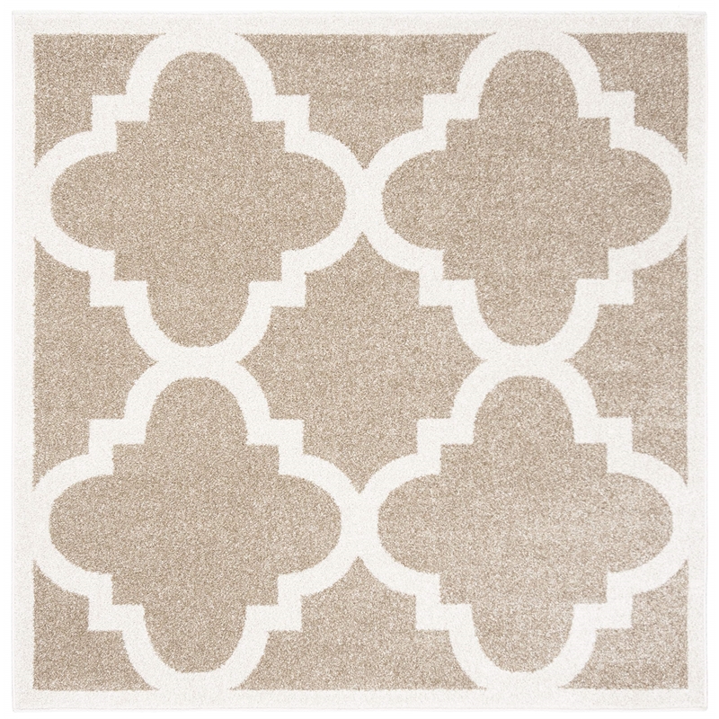 Safavieh Amherst 5' X 5' Square Rug in Wheat and Beige