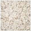 Safavieh Amherst 5' X 5' Square Rug in Wheat and Beige