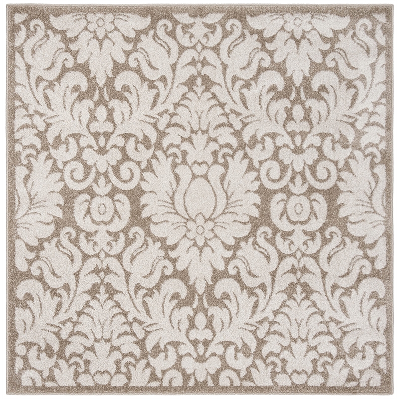 Safavieh Amherst 5' X 5' Square Rug in Wheat and Beige