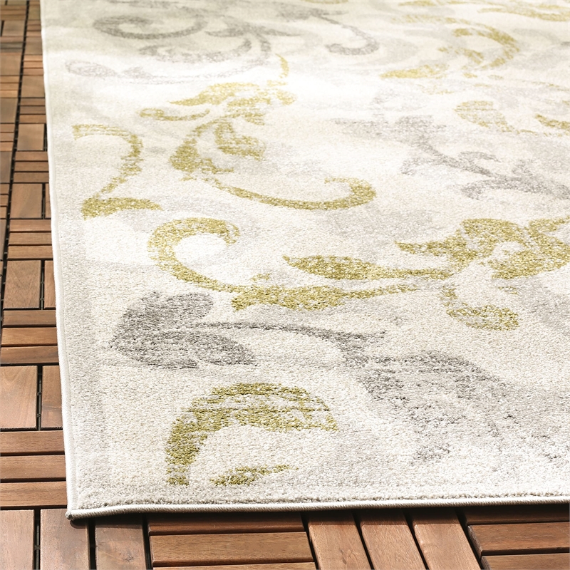 Safavieh Amherst 10' X 14' Rug in Ivory and Light Gray