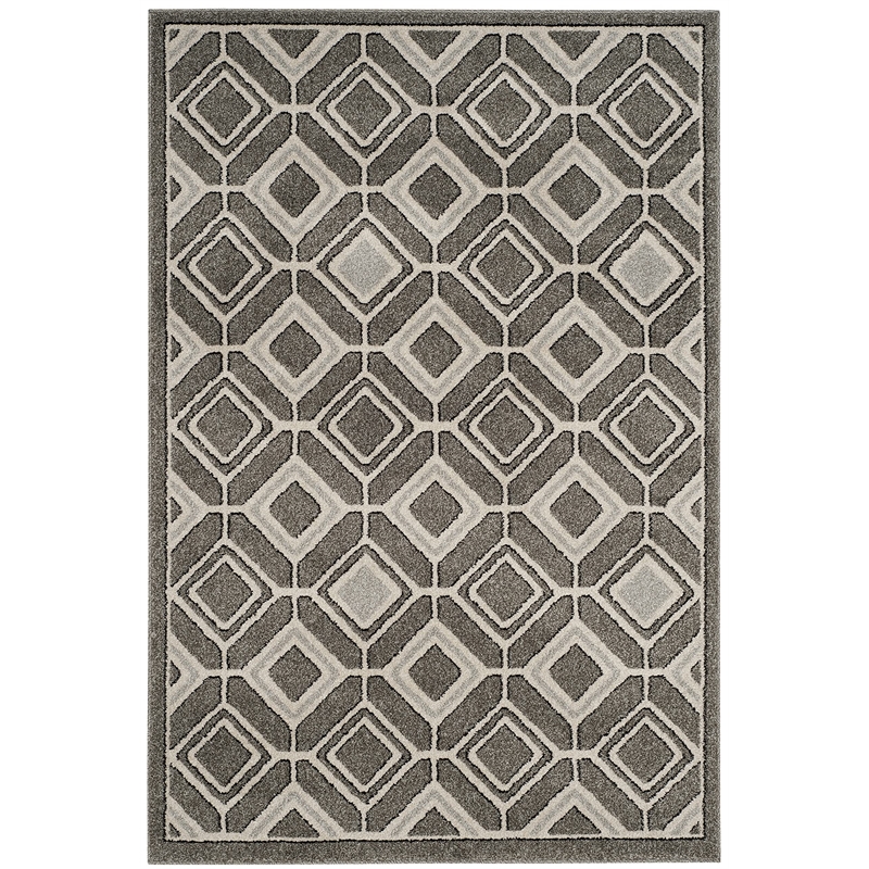 Safavieh Amherst 4' X 6' Rug in Gray and Light Gray