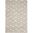 Safavieh Arizona Shag 4' X 6' Rug in Ivory and Beige