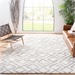 Safavieh Arizona Shag 8' X 10' Rug in Ivory and Beige