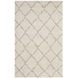 Safavieh Arizona Shag 4' X 6' Rug in Ivory and Beige