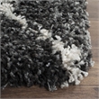 Safavieh Arizona Shag 4' X 6' Rug in Ivory and Beige