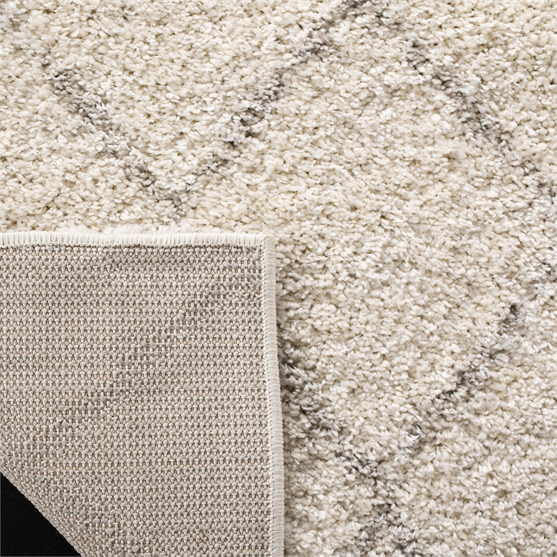 Safavieh Arizona Shag 8' X 10' Rug in Ivory and Beige