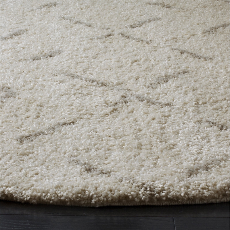 Safavieh Arizona Shag 3' X 5' Rug in Brown and Ivory