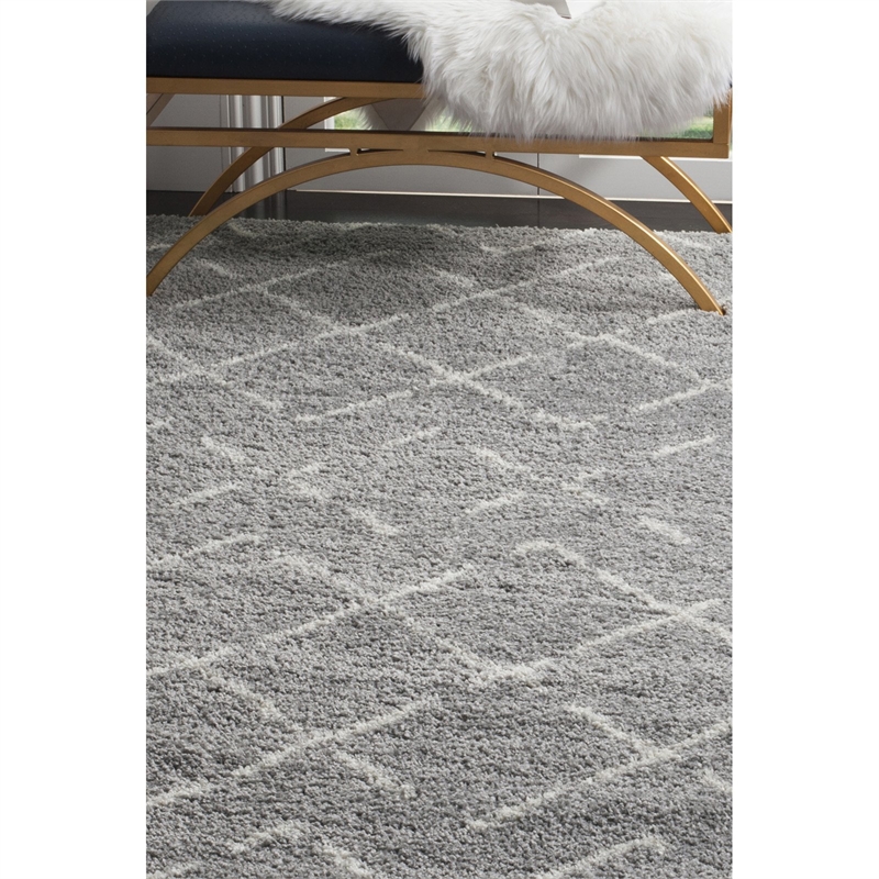 Safavieh Arizona Shag 3' X 5' Rug in Brown and Ivory