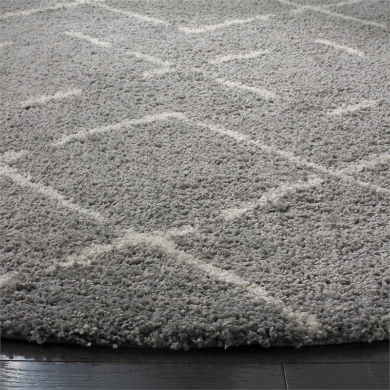 Safavieh Arizona Shag 3' X 5' Rug in Brown and Ivory