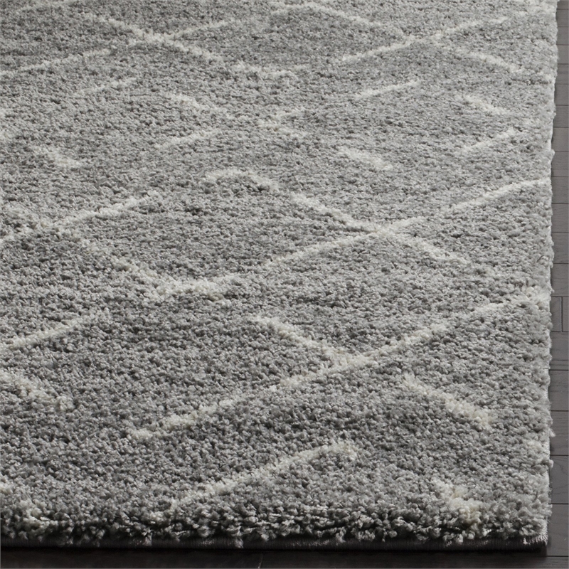 Safavieh Arizona Shag 3' X 5' Rug in Brown and Ivory