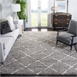 Safavieh Arizona Shag 8' X 10' Rug in Brown and Ivory