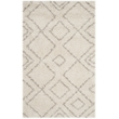 Safavieh Arizona Shag 3' X 5' Rug in Ivory and Beige