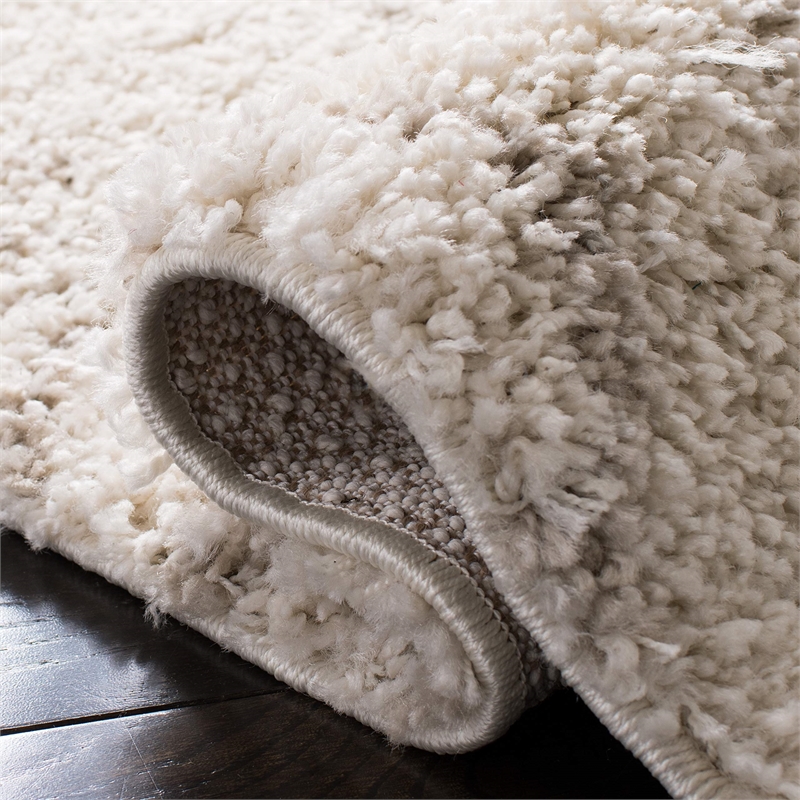 Safavieh Arizona Shag 3' X 5' Rug in Ivory and Beige