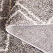 Safavieh Arizona Shag 4' X 6' Rug in Brown and Ivory