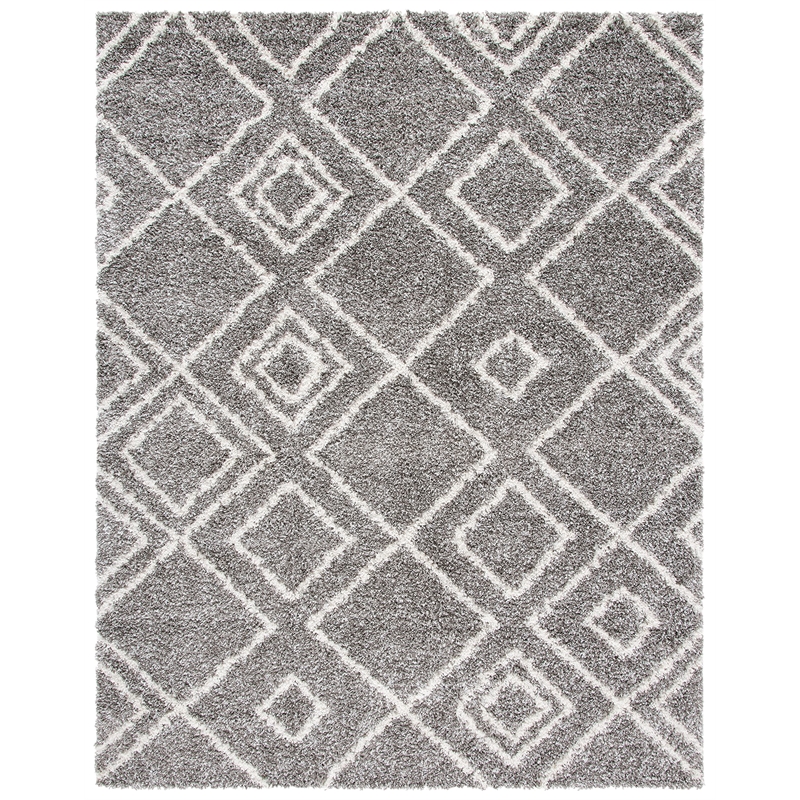 Safavieh Arizona Shag 9' X 12' Rug in Brown and Ivory