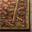 Safavieh Antiquity 12' X 15' Hand Tufted Wool Pile Rug in Red and Red