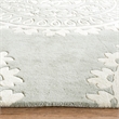 Safavieh Bella 2' X 3' Hand Tufted Wool Pile Rug in Gray and Ivory