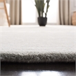 Safavieh Bella 7' X 7' Square Hand Tufted Wool Rug in Gray and Ivory