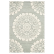 Safavieh Bella 9' X 12' Hand Tufted Wool Pile Rug in Gray and Ivory