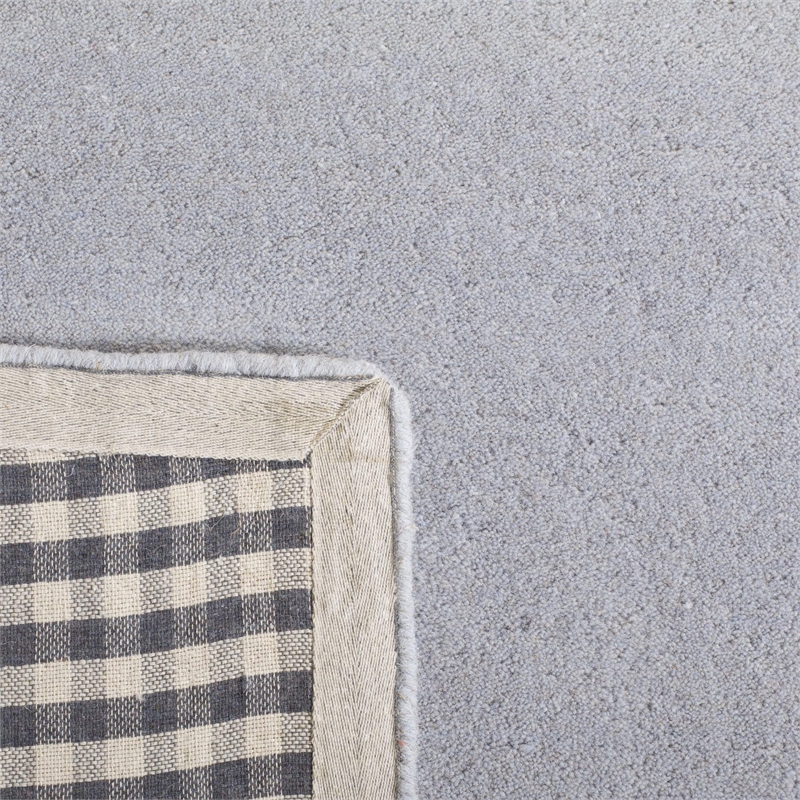 Safavieh Bella 8' X 10' Hand Tufted Wool Rug in Light Blue and Ivory